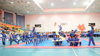 320 vận động viên dự Giải vô địch các đội mạnh Vovinam toàn quốc