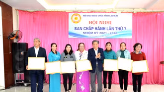 Hội Cựu giáo chức Lào Cai đề ra nhiệm vụ, mục tiêu năm 2024