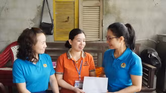 Công đoàn ngành Y tế khảo sát, hỗ trợ sửa chữa nhà “Mái ấm Công đoàn” cho người lao động