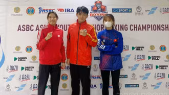 2 võ sĩ Lào Cai giành huy chương tại giải Boxing trẻ châu Á