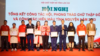 Hội Chữ thập đỏ tỉnh tổng kết công tác hội, phong trào chữ thập đỏ