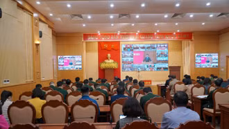 Hơn 1.400 điểm cầu trực tuyến Hội nghị báo cáo viên Trung ương tháng 11/2023