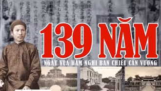 Kỷ niệm 139 năm ngày vua Hàm Nghi ban Chiếu Cần Vương
