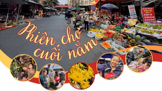 Phiên chợ cuối năm