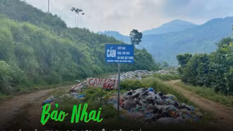 Bảo Nhai khó khăn trong thực hiện tiêu chí môi trường