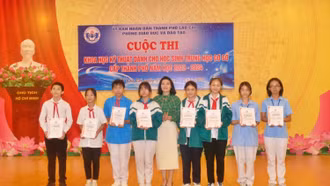 52 dự án được trao giải tại Cuộc thi Khoa học kỹ thuật cấp thành phố