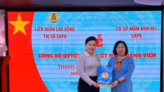 Phấn đấu kết nạp mới 1.000 đoàn viên công đoàn nhân kỷ niệm 95 năm ngày thành lập Công đoàn Việt Nam