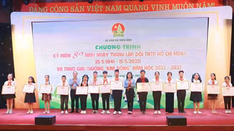 Lào Cai: 2 chỉ huy đội xuất sắc giành giải thưởng Kim Đồng