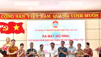 Ra mắt mô hình điểm “Cơ quan đảm bảo an toàn về an ninh trật tự”