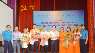 Thành lập Công đoàn cơ sở Công ty Shipper Bình An