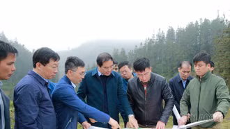 Chủ tịch UBND tỉnh Trịnh Xuân Trường làm việc tại huyện Bắc Hà và Si Ma Cai