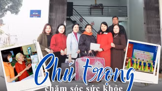 Chú trọng chăm sóc sức khỏe người cao tuổi