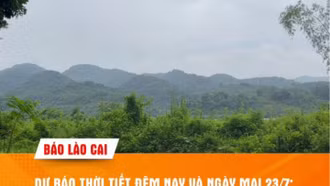 Dự báo thời tiết đêm nay và ngày mai (23/7): Các địa phương đề phòng có mưa lớn