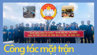Công tác mặt trận tạo sức lan tỏa mạnh mẽ
