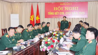 Quân khu 2 tổng kết công tác Đảng, công tác chính trị năm 2023