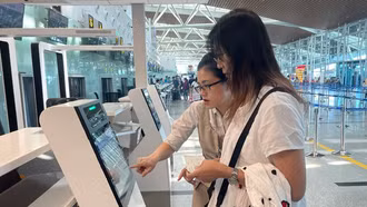 Nhà ga quốc tế Đà Nẵng triển khai hệ thống gửi hành lý tự động