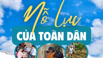 Nỗ lực của toàn dân