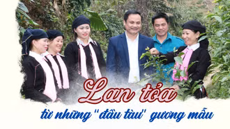 Lan tỏa từ những “đầu tàu” gương mẫu