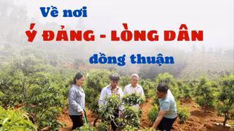 Về nơi "ý Đảng - lòng Dân" đồng thuận