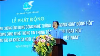 Hội Liên hiệp Phụ nữ Việt Nam phát động chủ đề năm 2024
