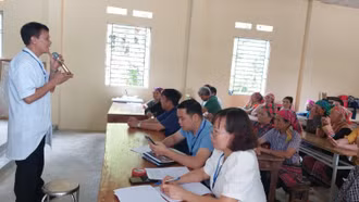 Trung tâm Y tế huyện Bảo Thắng đẩy mạnh truyền thông phòng, chống sốt rét