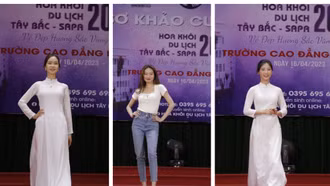 Sơ khảo cuộc thi Hoa khôi Du lịch Tây Bắc - Sa Pa