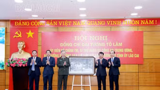 Đại tướng Tô Lâm, Bộ trưởng Bộ Công an làm việc với Ban Thường vụ Tỉnh ủy Lào Cai