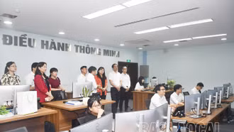 Đoàn công tác tỉnh Lào Cai học tập kinh nghiệm công tác chuyển đổi số tại thành phố Đà Nẵng