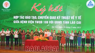 UBND tỉnh ký kết hợp tác y tế với Bệnh viện Trung ương Quân đội 108