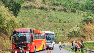 Tai nạn liên hoàn trên đường nối cao tốc Nội Bài - Lào Cai đến Sa Pa, 1 người tử vong