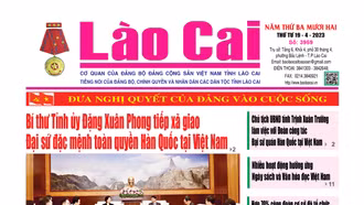 Báo Lào Cai thường kỳ số 3959 ra ngày 19/4/2023