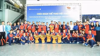 Đoàn Thể thao Việt Nam lên đường tranh tài tại ASIAD 19