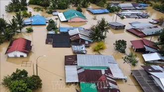 Malaysia: Lũ lụt khiến trên 6.000 người phải sơ tán