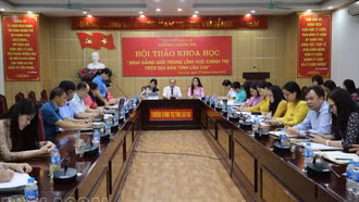 Hội thảo bình đẳng giới trong lĩnh vực chính trị