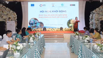 Khởi động dự án “Thúc đẩy phát triển nghề nghiệp và kinh doanh cho thanh niên và phụ nữ”