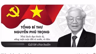 Người dân gửi lời chia buồn, tri ân Tổng Bí thư Nguyễn Phú Trọng trên Sổ tang điện tử VNeID
