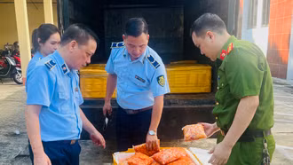 Kịp thời ngăn chặn gần 4.000kg thực phẩm nhập lậu