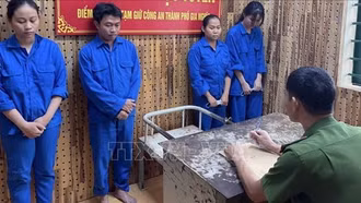 Triệt phá nhóm đối tượng lừa đảo chuyên nghiệp, khởi tố 7 đối tượng