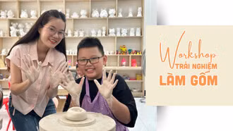 Workshop trải nghiệm làm gốm