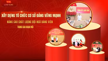 Lào Cai: Xây dựng tổ chức cơ sở đảng vững mạnh, nâng cao chất lượng đội ngũ đảng viên trong giai đoạn mới