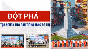 Đột phá tạo nguồn lực đầu tư hạ tầng đô thị