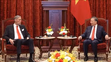 Tổng Bí thư, Chủ tịch nước Tô Lâm tiếp Tổng Bí thư Đảng Phong trào Cánh tả Thống nhất Dominicana