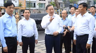 Tổng Bí thư, Chủ tịch nước Tô Lâm kiểm tra công trình, dự án trọng điểm của Hà Nội