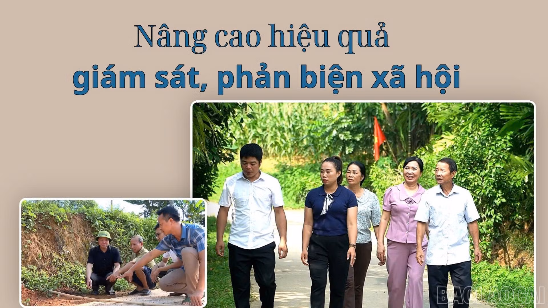 Nâng cao hiệu quả giám sát, phản biện xã hội